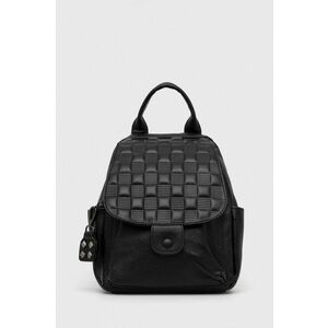 Answear Lab rucsac femei, culoarea negru, mic, neted imagine