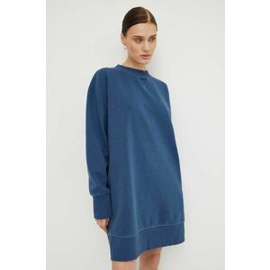 G-Star Raw rochie culoarea albastru marin, mini, oversize imagine