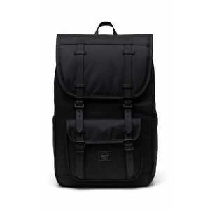 Herschel rucsac 11391-05881-O Little America Mid Backpack culoarea negru, mare, neted imagine