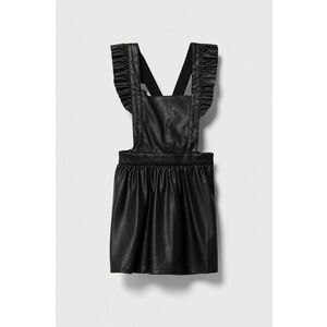 United Colors of Benetton rochie fete culoarea negru, mini, evazati imagine