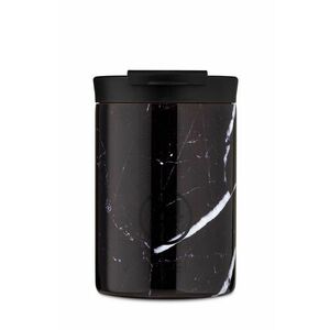 24bottles - Cana termica Travel Tumbler Black Marble 350ml imagine