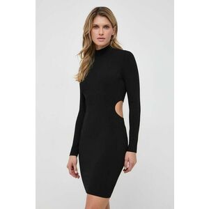 MICHAEL Michael Kors rochie culoarea negru, mini, mulata imagine