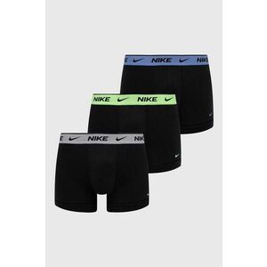 Nike boxeri 3-pack barbati, culoarea verde imagine