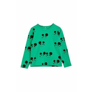 Mini Rodini longsleeve copii culoarea verde, modelator imagine