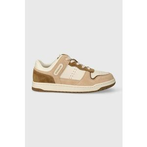 Coach sneakers din piele C201 culoarea bej, CR955 imagine