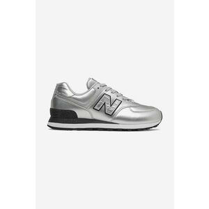 New Balance sneakers culoarea argintiu, WL574PN2 WL574PN2-PN2 imagine