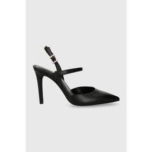 MICHAEL Michael Kors stilettos de piele Ava culoarea negru, 40R4AVHP1L imagine