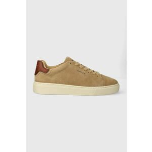 Gant sneakers din piele intoarsă Mc Julien culoarea bej, 28633520.G720 imagine