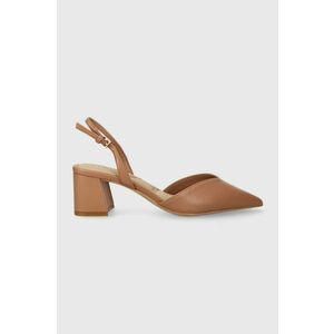 Aldo pumps THERATHA culoarea maro, cu toc drept, cu toc deschis imagine