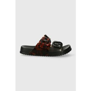 Melissa papuci MELISSA COZY SLIDE AD femei, culoarea negru, M.33913.N716 imagine