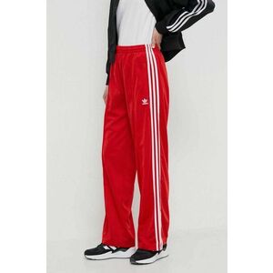 adidas Originals pantaloni de trening culoarea roșu, cu imprimeu IP0632 imagine