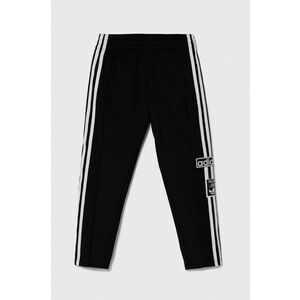 adidas Originals pantaloni de trening pentru copii culoarea negru, cu imprimeu imagine