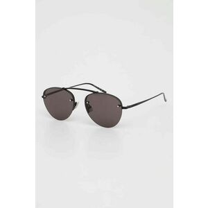 Saint Laurent ochelari de soare culoarea negru imagine