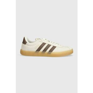 adidas sneakers din piele COURT culoarea bej ID9063 imagine