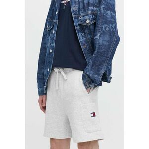 Tommy Jeans pantaloni scurți din bumbac culoarea gri DM0DM18479 imagine