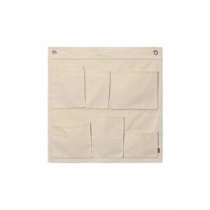 ferm LIVING organizator de perete Canvas Wall Pockets imagine