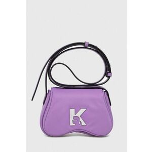 Karl Lagerfeld Jeans poseta culoarea violet imagine