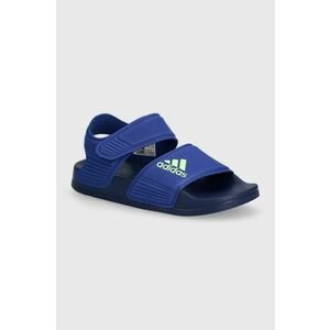 adidas sandale copii ADILETTE SANDAL K culoarea albastru marin imagine