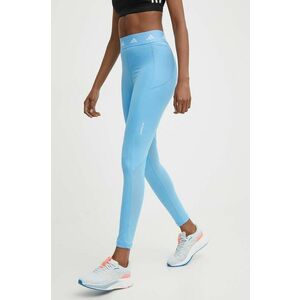 adidas Performance leggins de antrenament Techfit cu imprimeu, IU1864 imagine