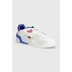 Lacoste sneakers LT 125 Contrasted Tongue Leather culoarea alb, 47SMA0095 imagine