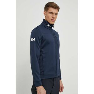 Helly Hansen hanorac Crew Fleece culoarea albastru marin, neted imagine