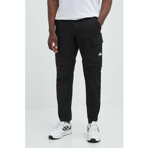 The North Face pantaloni barbati, culoarea negru, cu fason cargo, NF0A87CTJK31 imagine