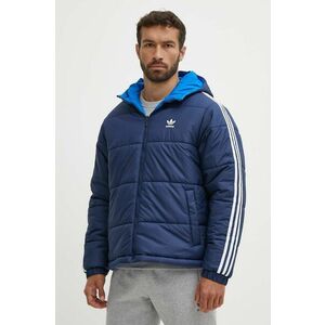 adidas Originals geacă cu două fețe Adicolor Reversible bărbați, de iarnă, IL2583 imagine