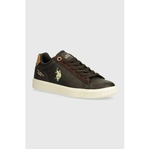 U.S. Polo Assn. sneakers TYMES culoarea maro, TYMES006M/CYN1 imagine