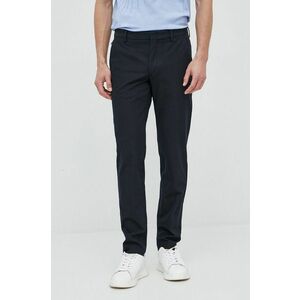 BOSS pantaloni barbati, culoarea negru, cu fason chinos imagine