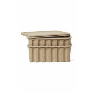 ferm LIVING cutie de depozitare Paper Pulp Box L 2-pack imagine