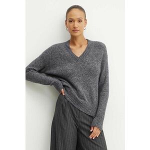 Weekend Max Mara pulover din amestec de lana femei, culoarea gri, 2425366102600 imagine