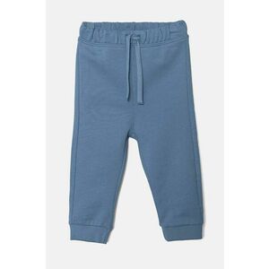 United Colors of Benetton pantaloni de trening din bumbac pentru copii melanj imagine