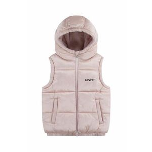 Levi's vesta cu doua fete pentru copii REVERSIBLE VEST culoarea roz, 3EL266 imagine