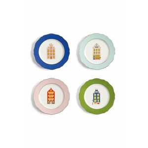 &k amsterdam un set de farfurii canal house large 4-pack imagine