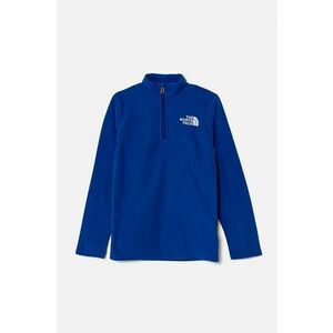 The North Face hanorac polar pentru copii GLACIER 1/4 ZIP PULLOVER neted, NF0A8AZMCZ61 imagine