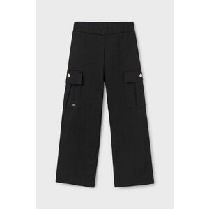 Mayoral pantaloni copii culoarea negru, neted, 7551 imagine