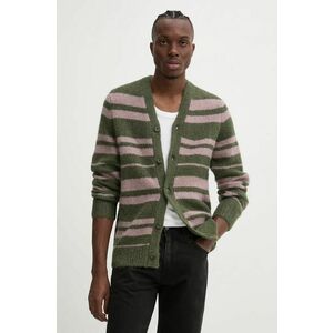 Samsoe Samsoe cardigan din lana SAARIN culoarea verde, M24300099 imagine