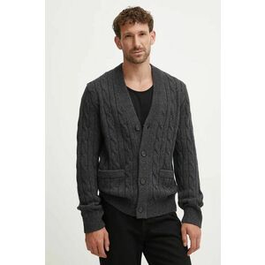 Theory cardigan barbati, culoarea gri, O0981701 imagine