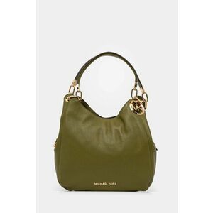 MICHAEL Michael Kors poseta de piele culoarea verde imagine