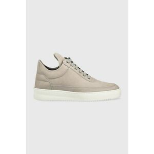 Filling Pieces sneakers din piele întoarsă Low top Ripple Nubuck culoarea bej, 25122842003 imagine