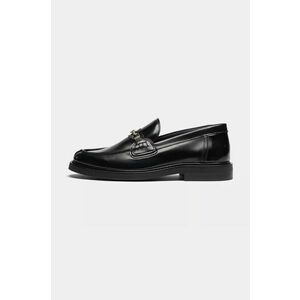 Filling Pieces mocasini de piele Loafer Polido femei, culoarea negru, cu toc plat, 44233191847 imagine