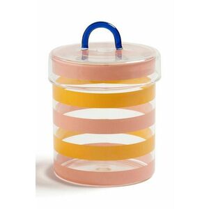 &k amsterdam recipient cu capac Jar Stripy imagine