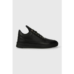 Filling Pieces sneakers din piele Low top Aten culoarea negru, 10126591847 imagine