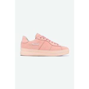 Filling Pieces sneakers din piele întoarsă Low Plain Court culoarea roz, 42227271888 imagine