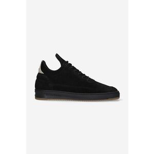 Filling Pieces sneakers din piele întoarsă Low top Ripple Suede culoarea negru, 25122791861 imagine