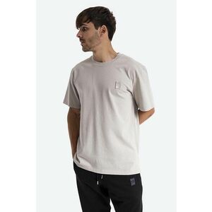 Filling Pieces tricou din bumbac Lux Tee culoarea maro, uni 88113731932-BROWN imagine