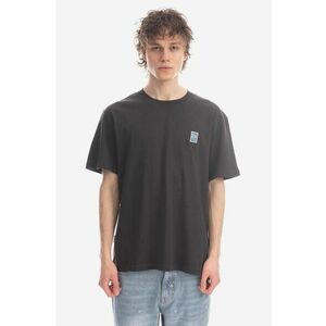 Filling Pieces tricou din bumbac Tee Lux culoarea maro, uni 88113731268-BROWN imagine