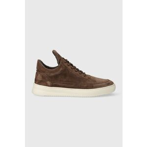 Filling Pieces sneakers din piele întoarsă Low top Suede culoarea maro imagine