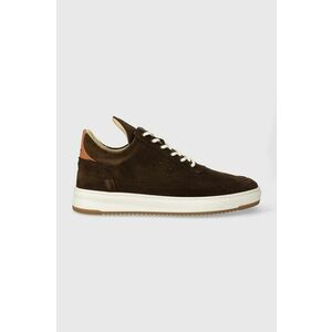 Filling Pieces sneakers din piele întoarsă Low top Suede culoarea maro imagine