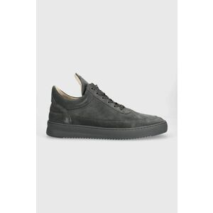 Filling Pieces sneakers din piele întoarsă Low top Suede culoarea gri imagine